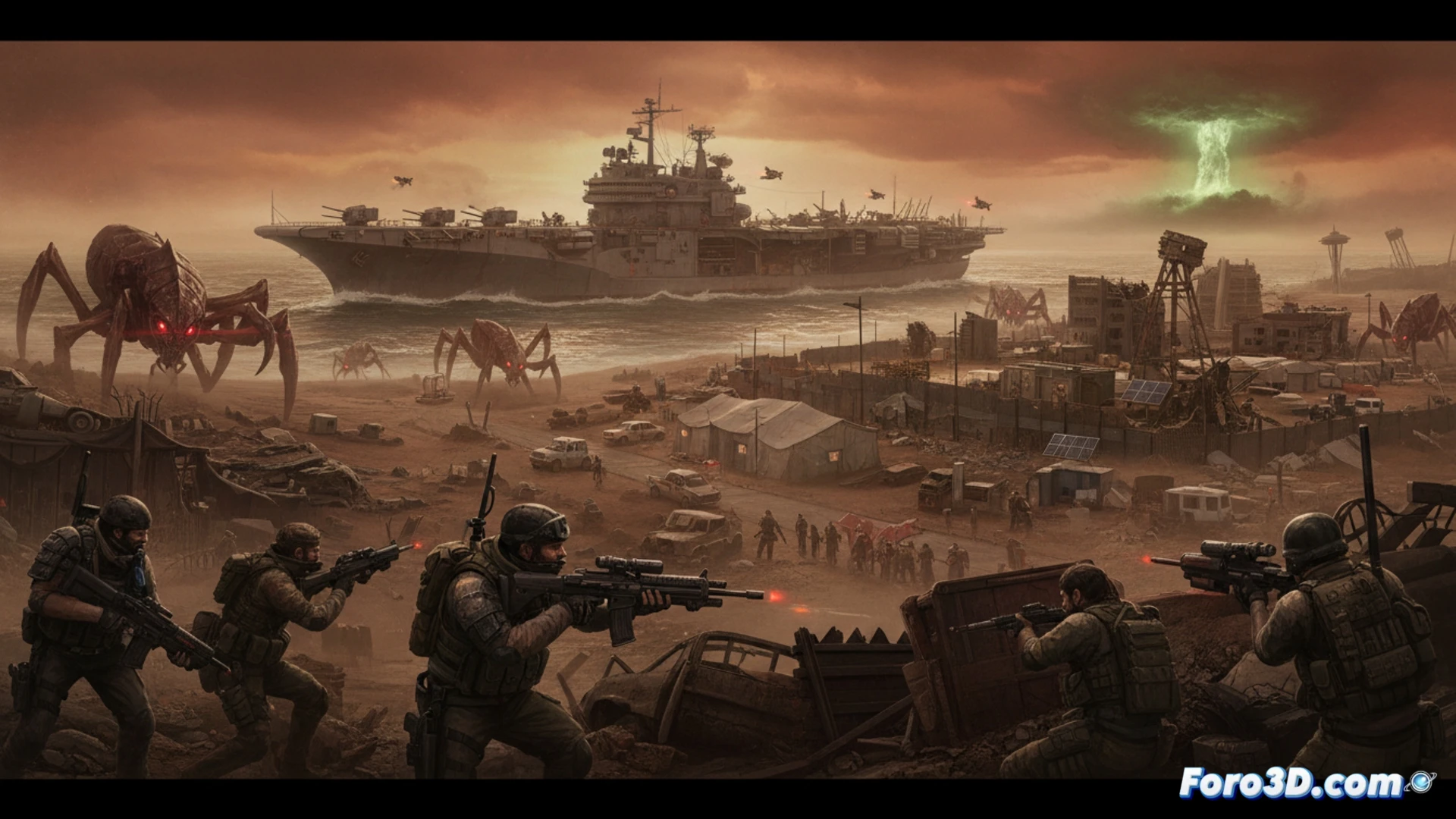 Portada de Muv-Luv The Day After en Nintendo Switch mostrando personajes y mechas en un paisaje devastado.