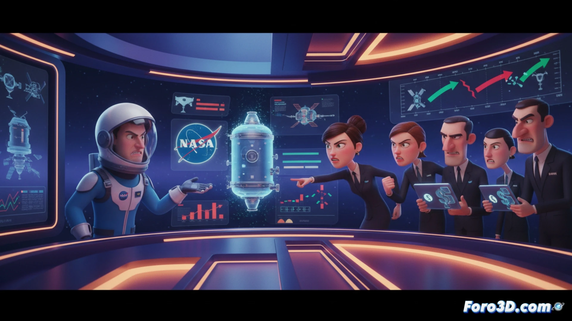 NASA cambia el rumbo orbital: tensión con el sector privado