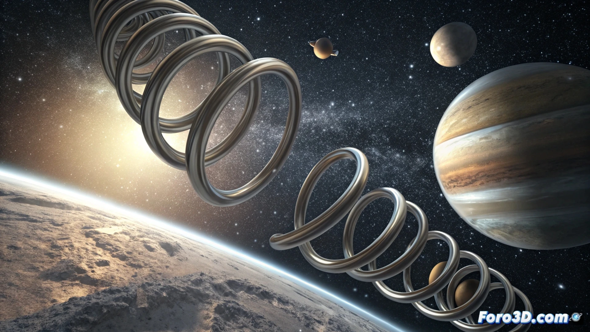 NASA despliega con éxito un resorte de titanio impreso en 3D en órbita