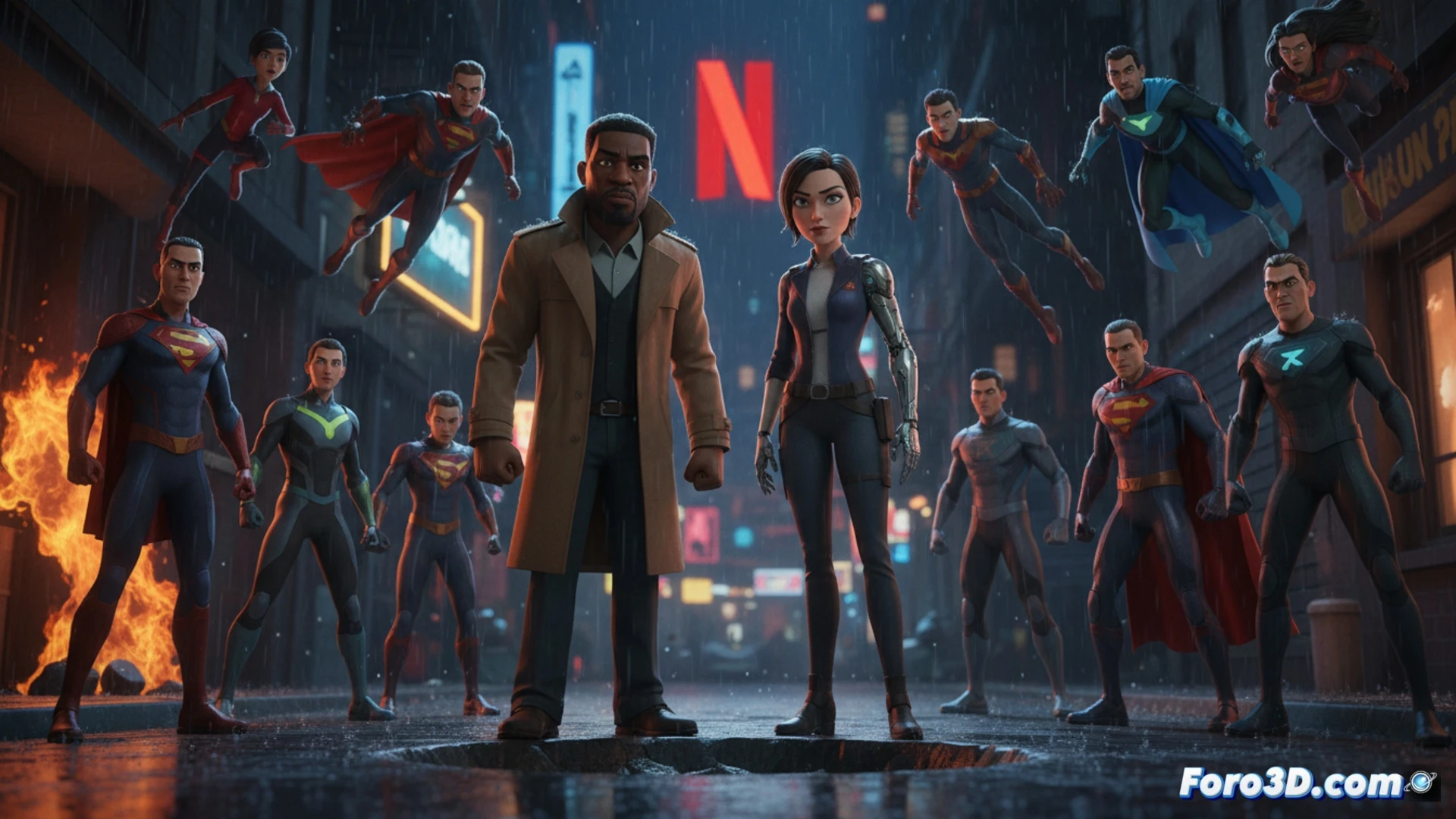 Netflix adapta el cómic Powers en animación para adultos