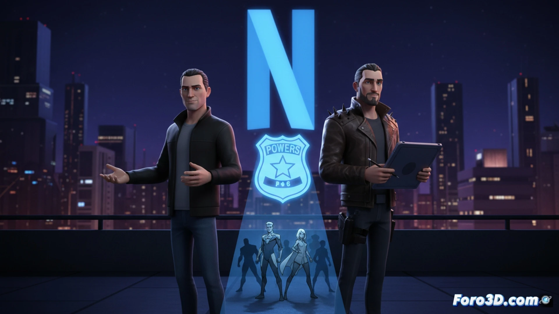 Netflix adapta el cómic Powers en serie animada con sus creadores