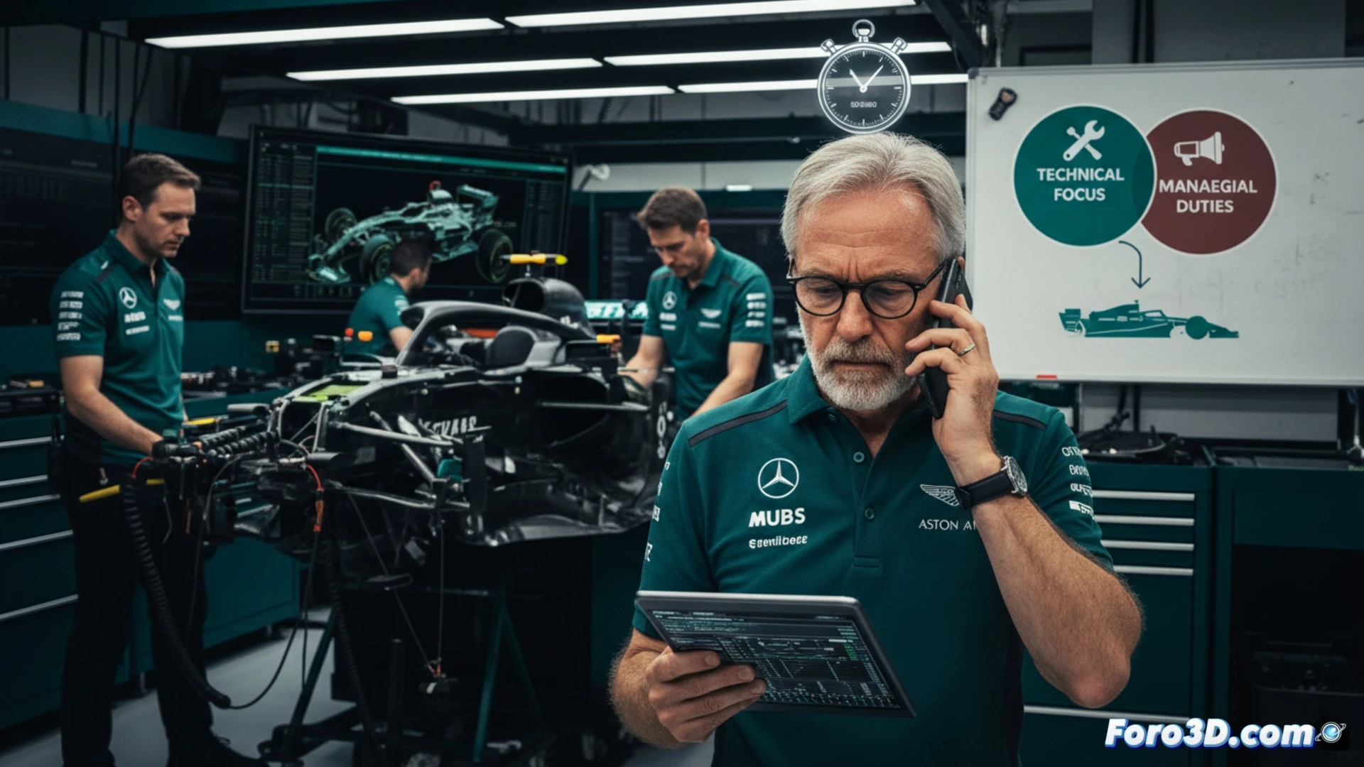 Newey: el desafío directivo en Aston Martin frena su enfoque técnico