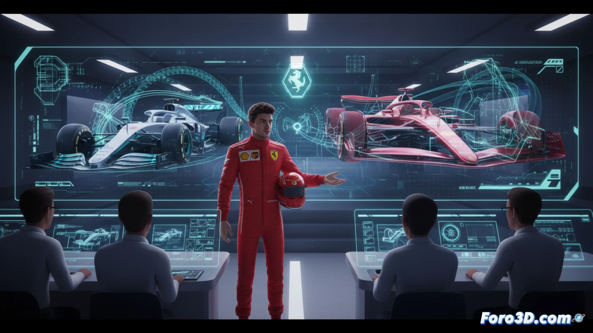 Norris a Ferrari: La innovación 3D es clave para desafiar a Mercedes