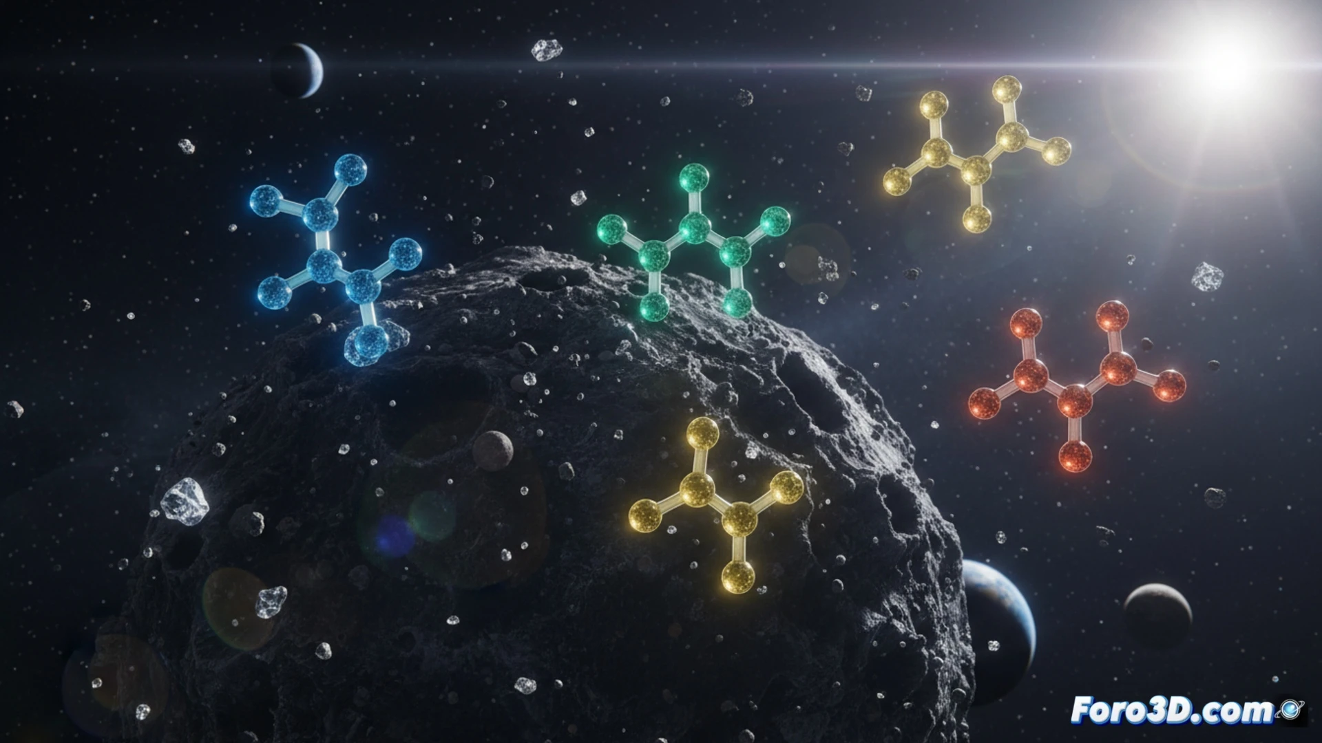 Nucleobases en Ryugu: Visualizando el Origen Extraterrestre de la Vida