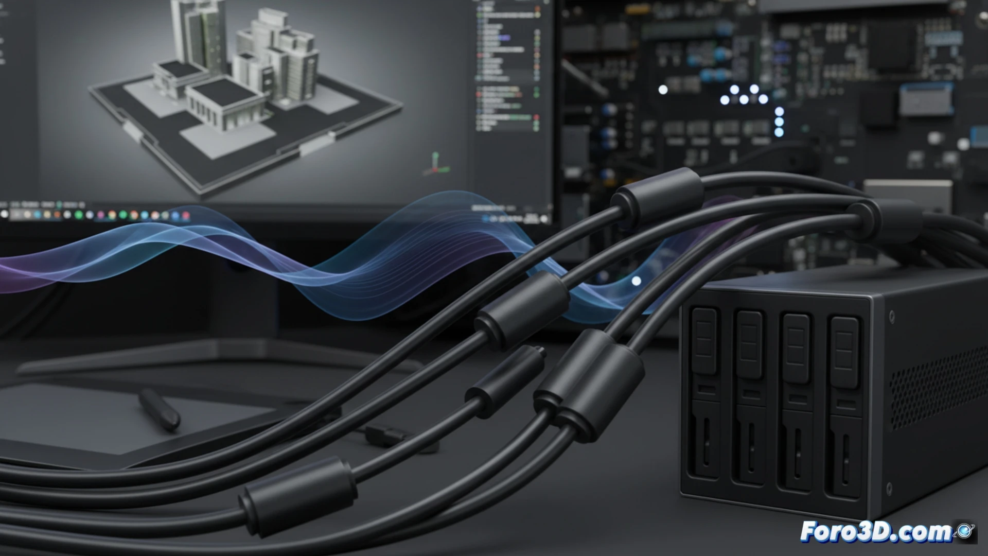 Núcleos de ferrita en cables: filtros contra interferencias en hardware 3D