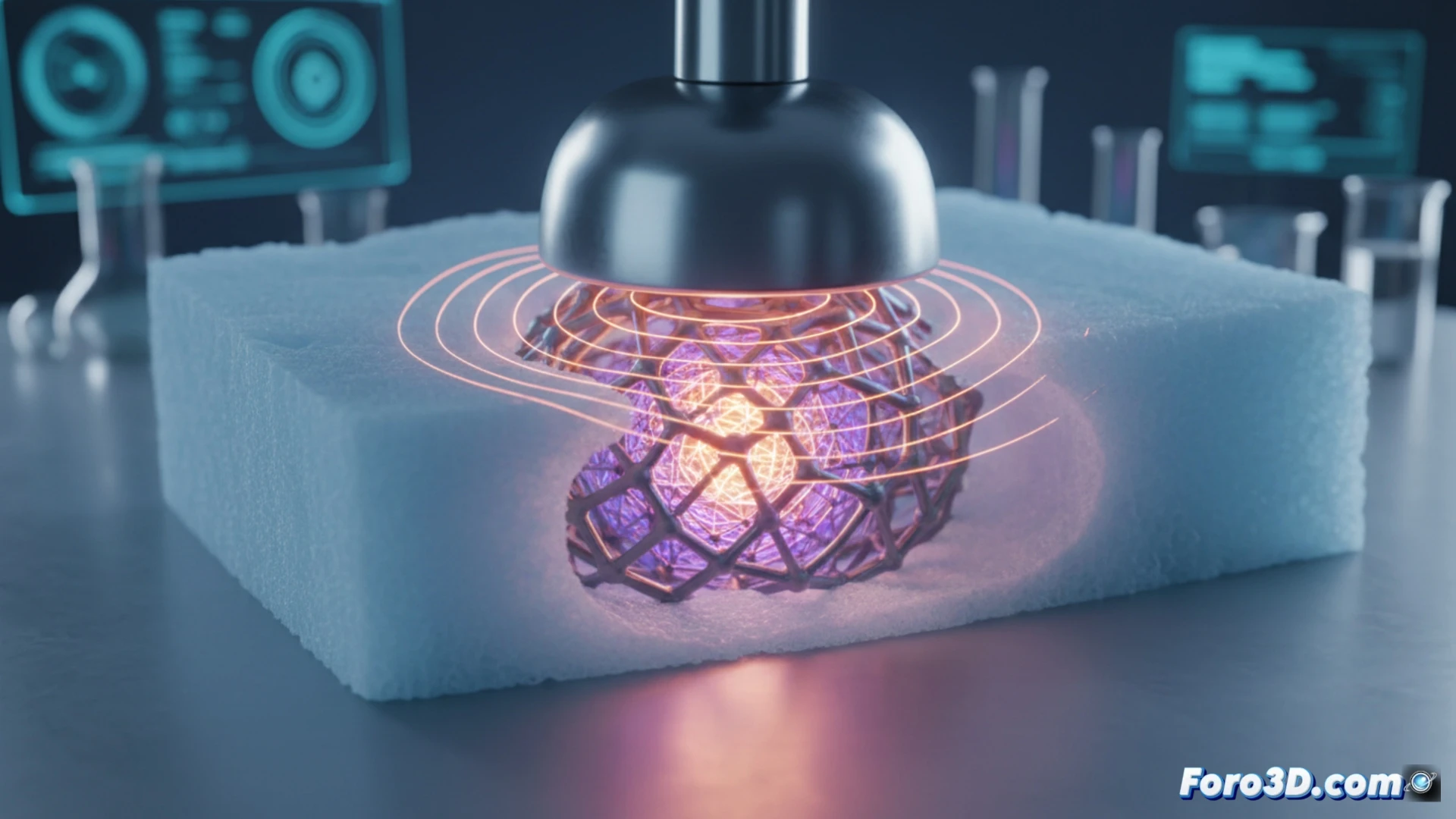 Nueva espuma híbrida absorbe diez veces más energía que amortiguadores comunes