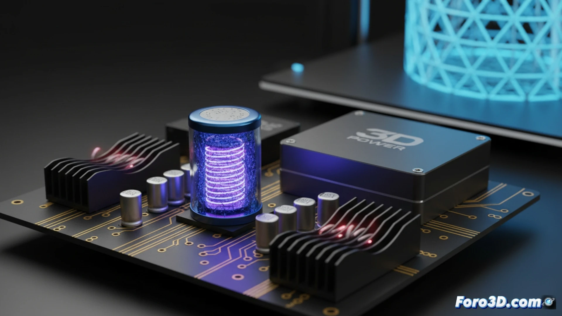 Nuevo capacitor de polímero promete revolucionar las PSU para 3D