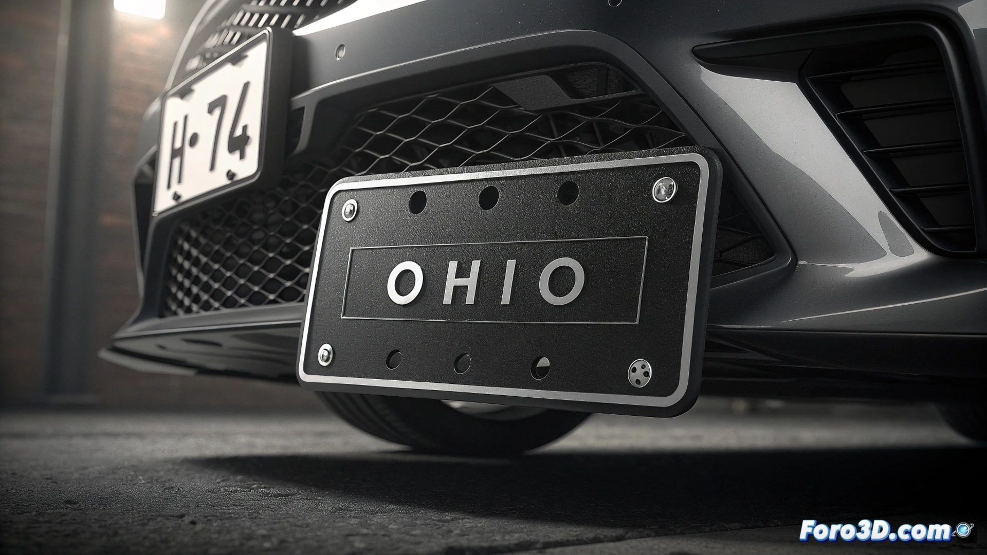 Ohio estudia placas blackout, diseño minimalista para vehículos