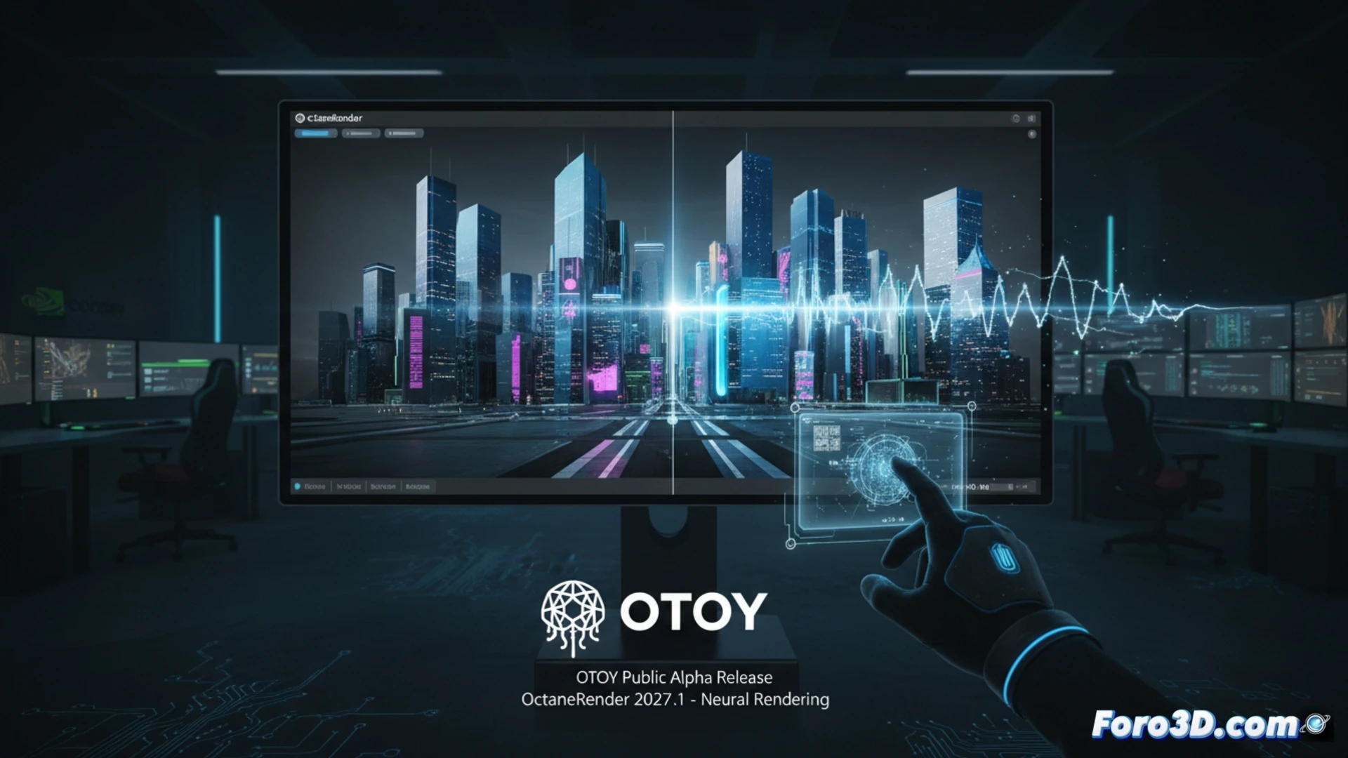 Otoy lanza la alfa pública de OctaneRender 2027.1 con render neuronal