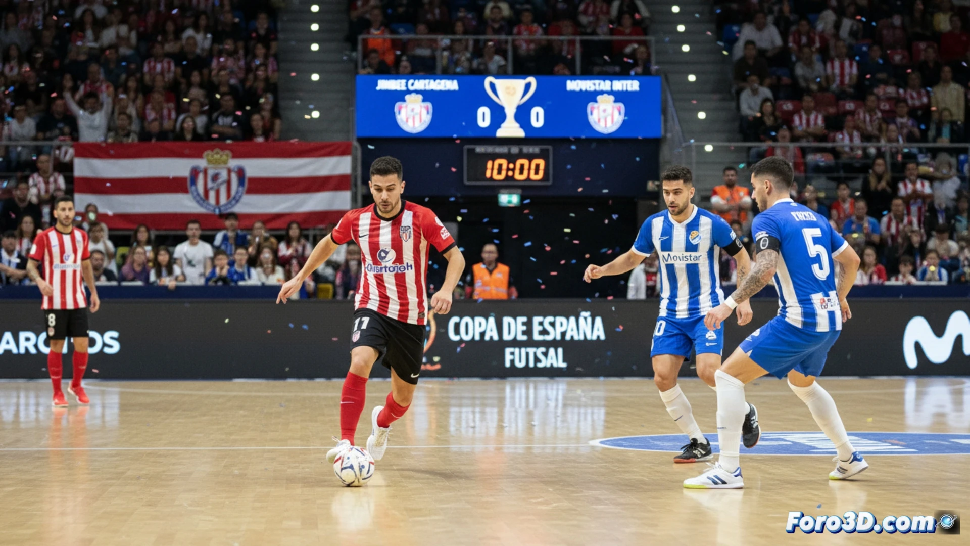 Pablo Ramírez y el Jimbee Cartagena buscan su primera Copa de España