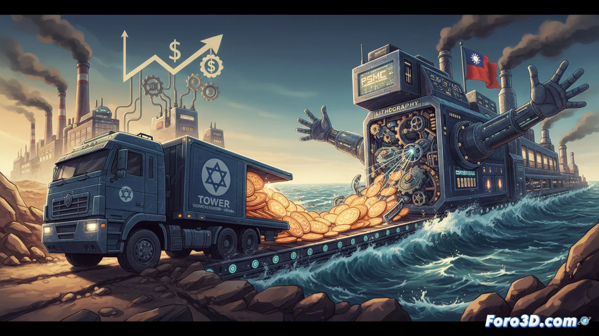 Parada en Israel desvía obleas a Taiwán, tensionando la litografía madura