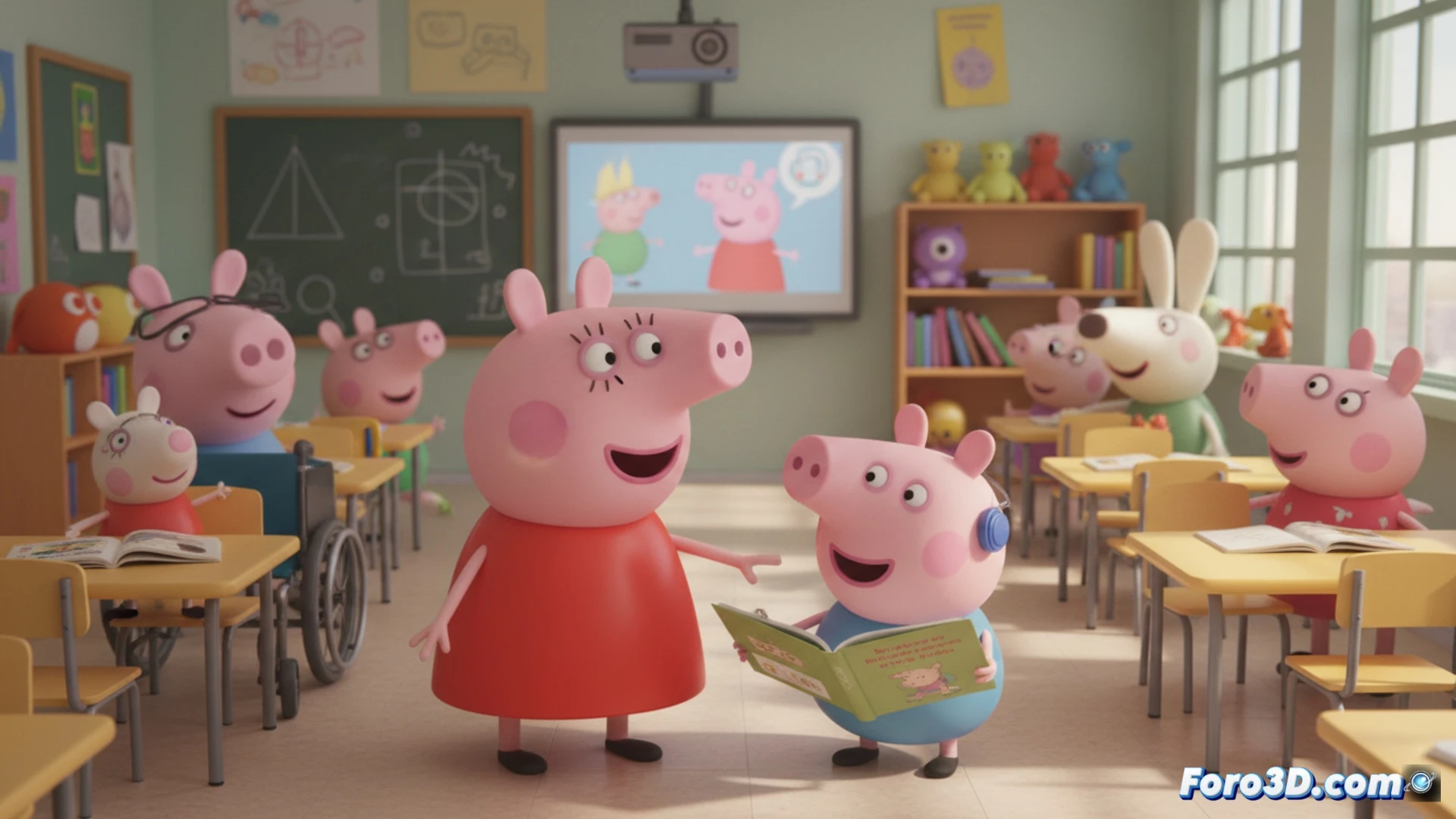 Peppa Pig y la animación 3D como herramienta de inclusión educativa
