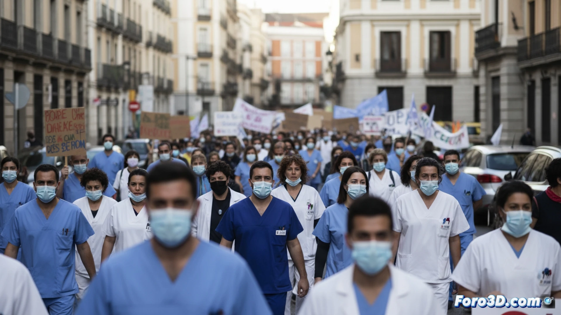 Personal sanitario protesta por horarios que rozan la explotación