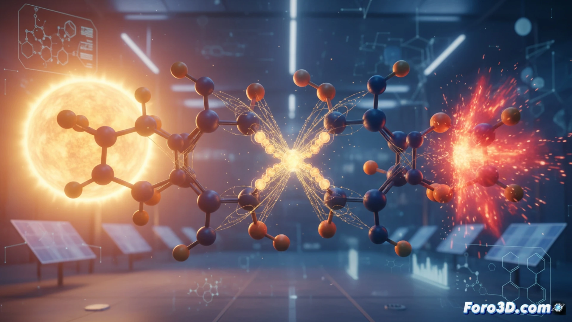 Pirimidona: almacenamiento solar térmico molecular en 3D