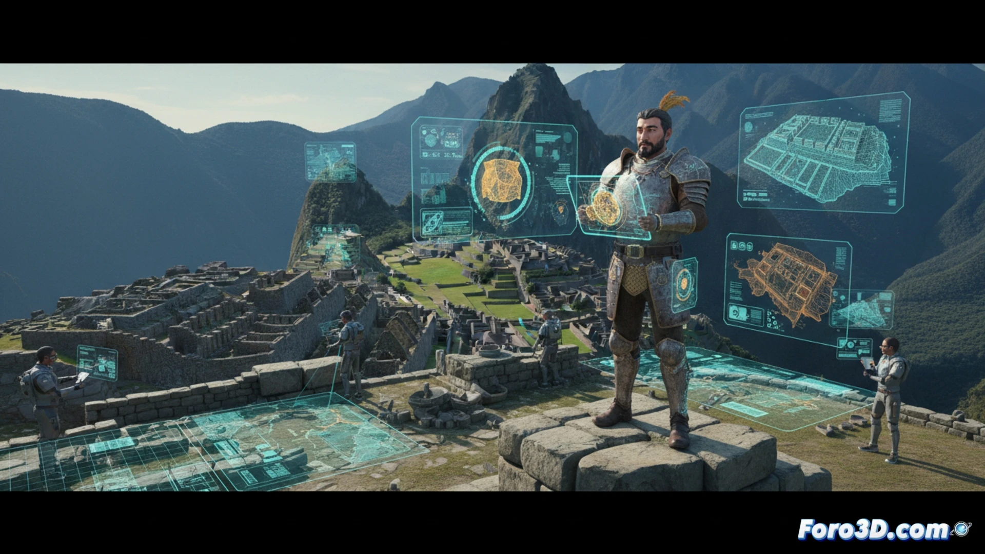 Pizarro en 3D: tecnología para reinterpretar la conquista