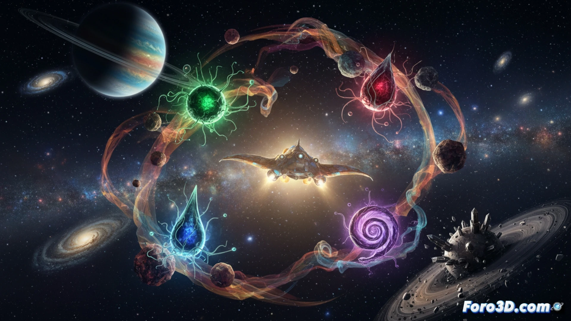 Planètes: Un viaje cósmico animado con técnicas híbridas