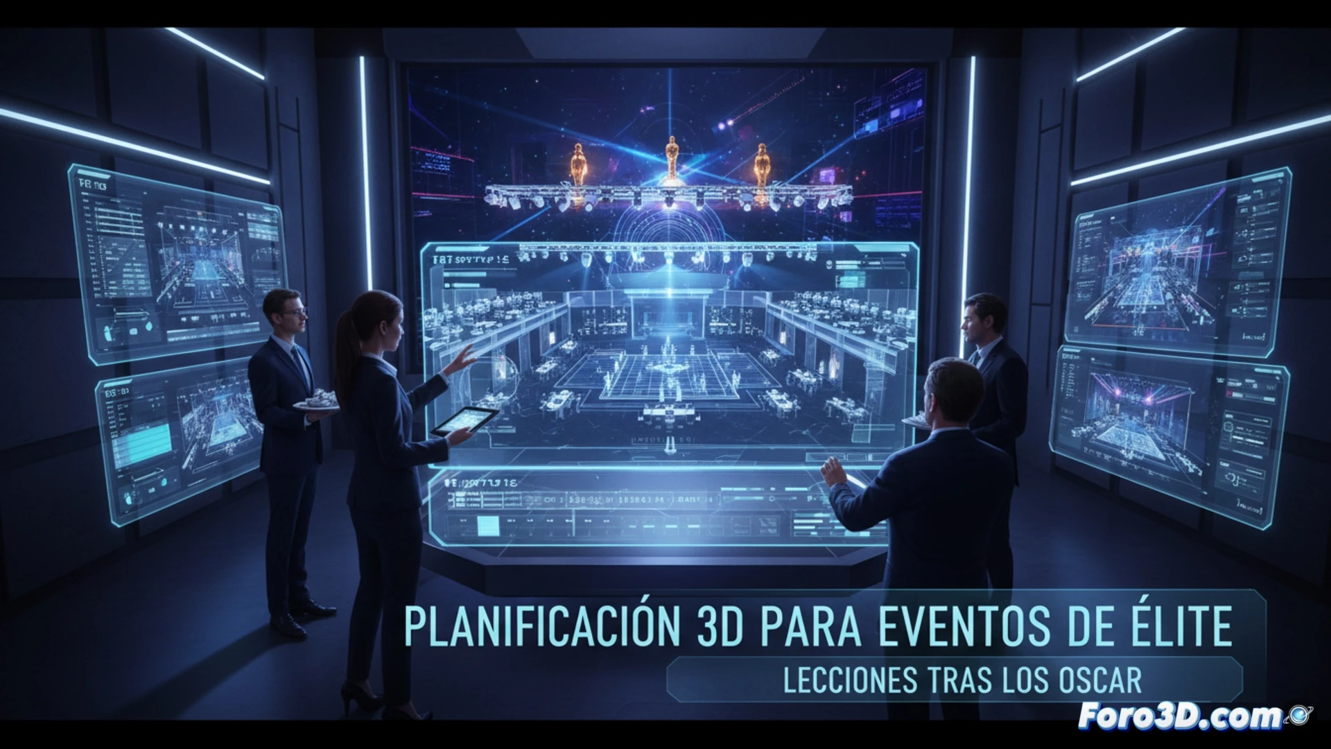 Planificación 3D para eventos de élite: Lecciones tras los Oscar