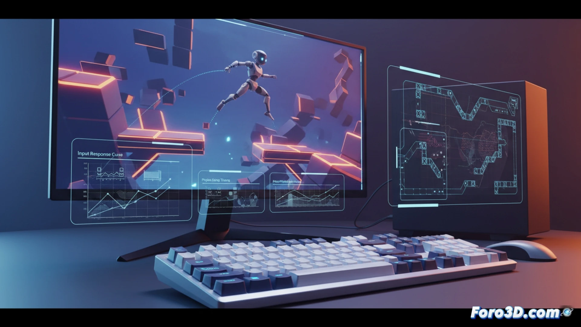 Plataformas en PC: Diseñando la precisión para teclado