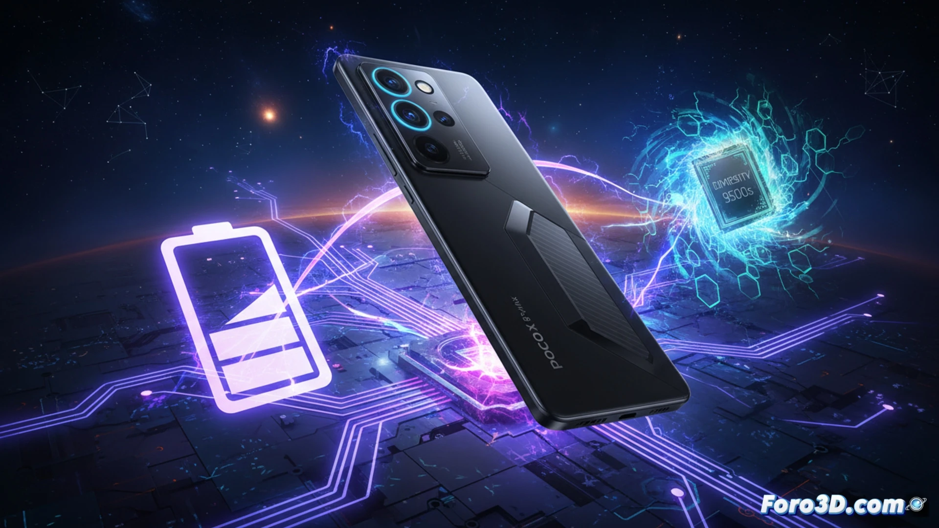 POCO X8 Pro Max: Un salto en potencia y autonomía con Dimensity 9500s