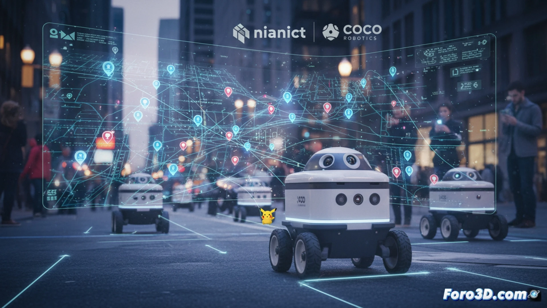 Pokémon Go entrena robots repartidores con datos de jugadores