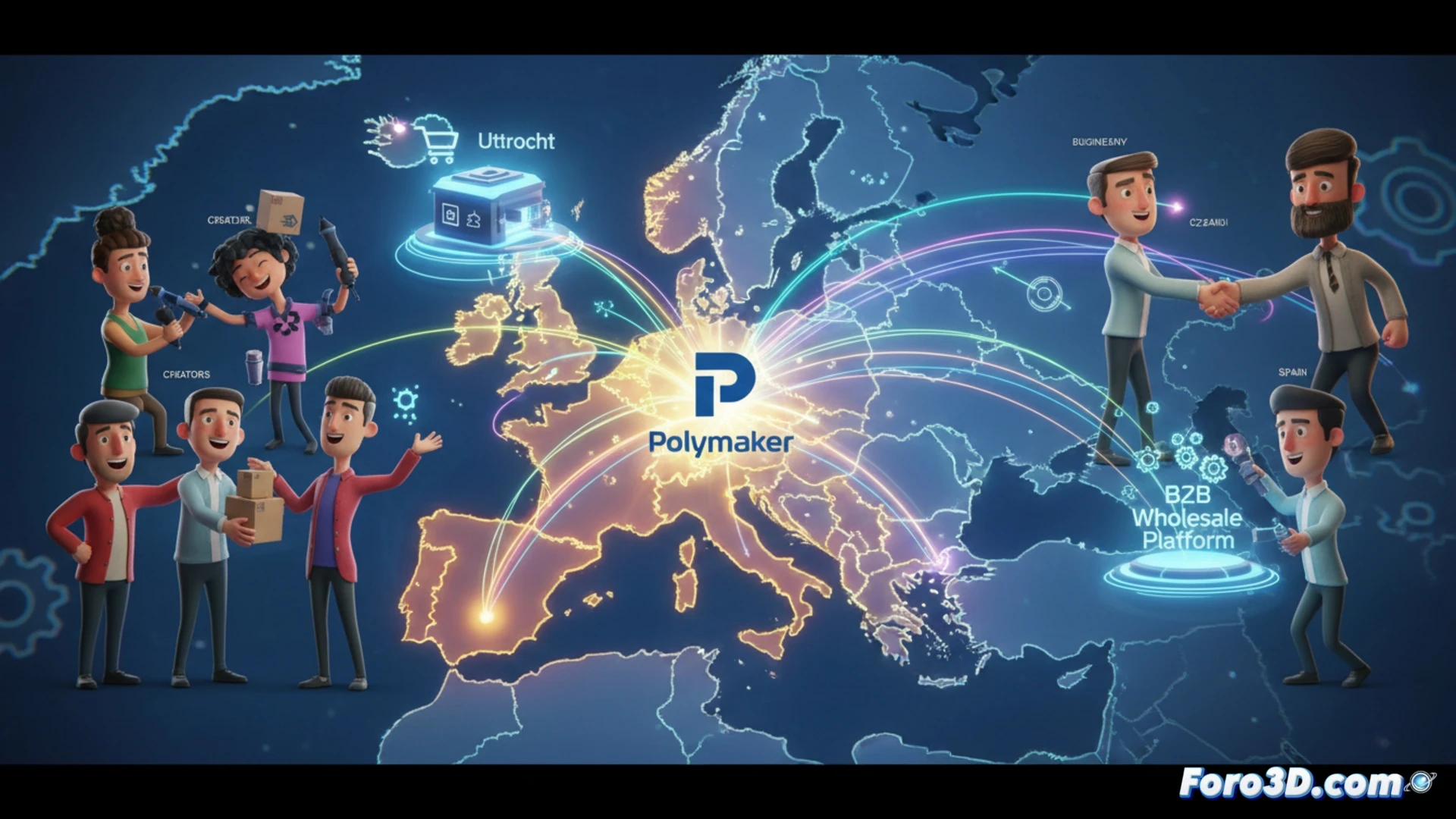 Polymaker expande su tienda online a seis países europeos