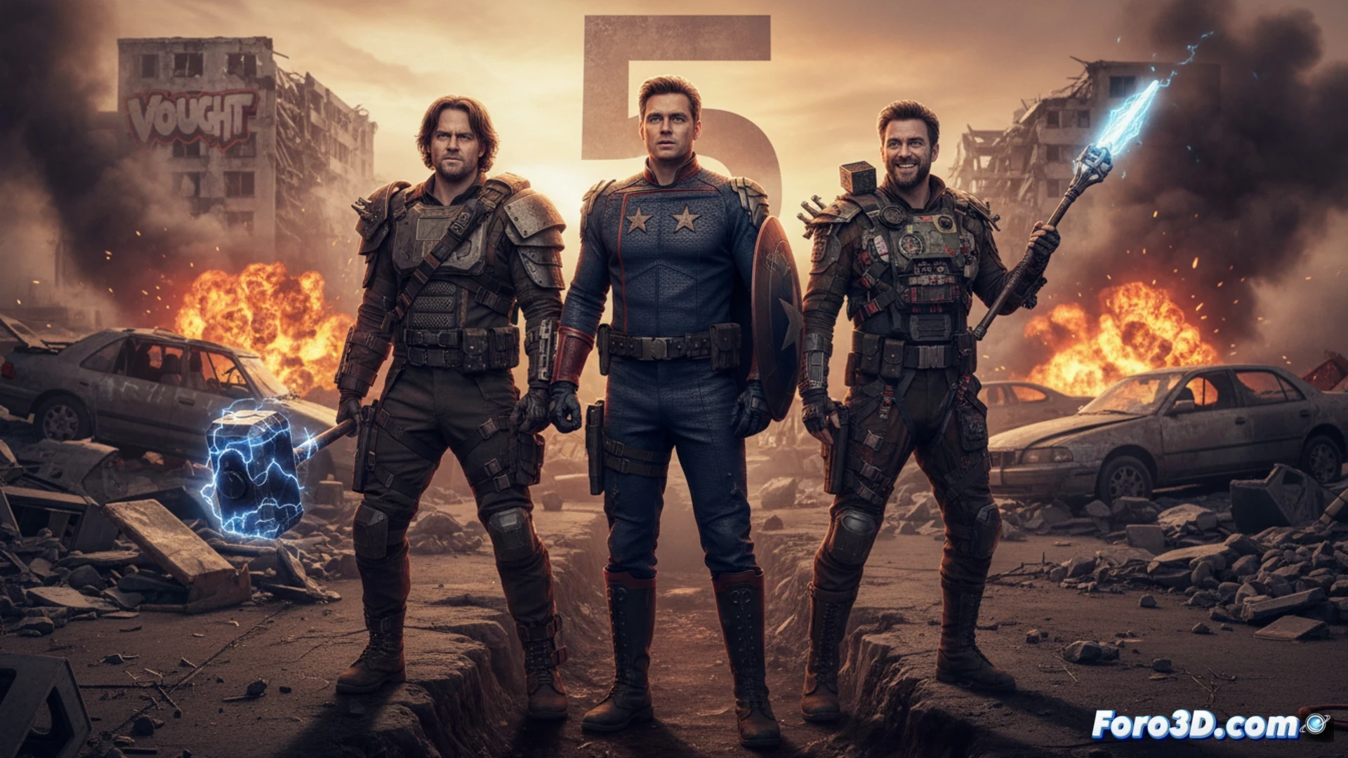 Previsualización 3D: Integrando Iconos en The Boys