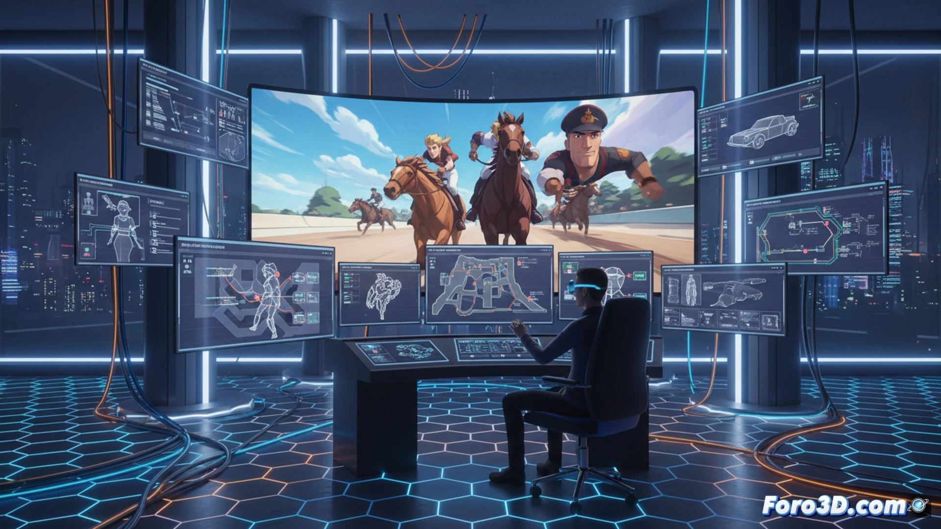 Producción de animación y videojuegos: lecciones desde Steel Ball Run