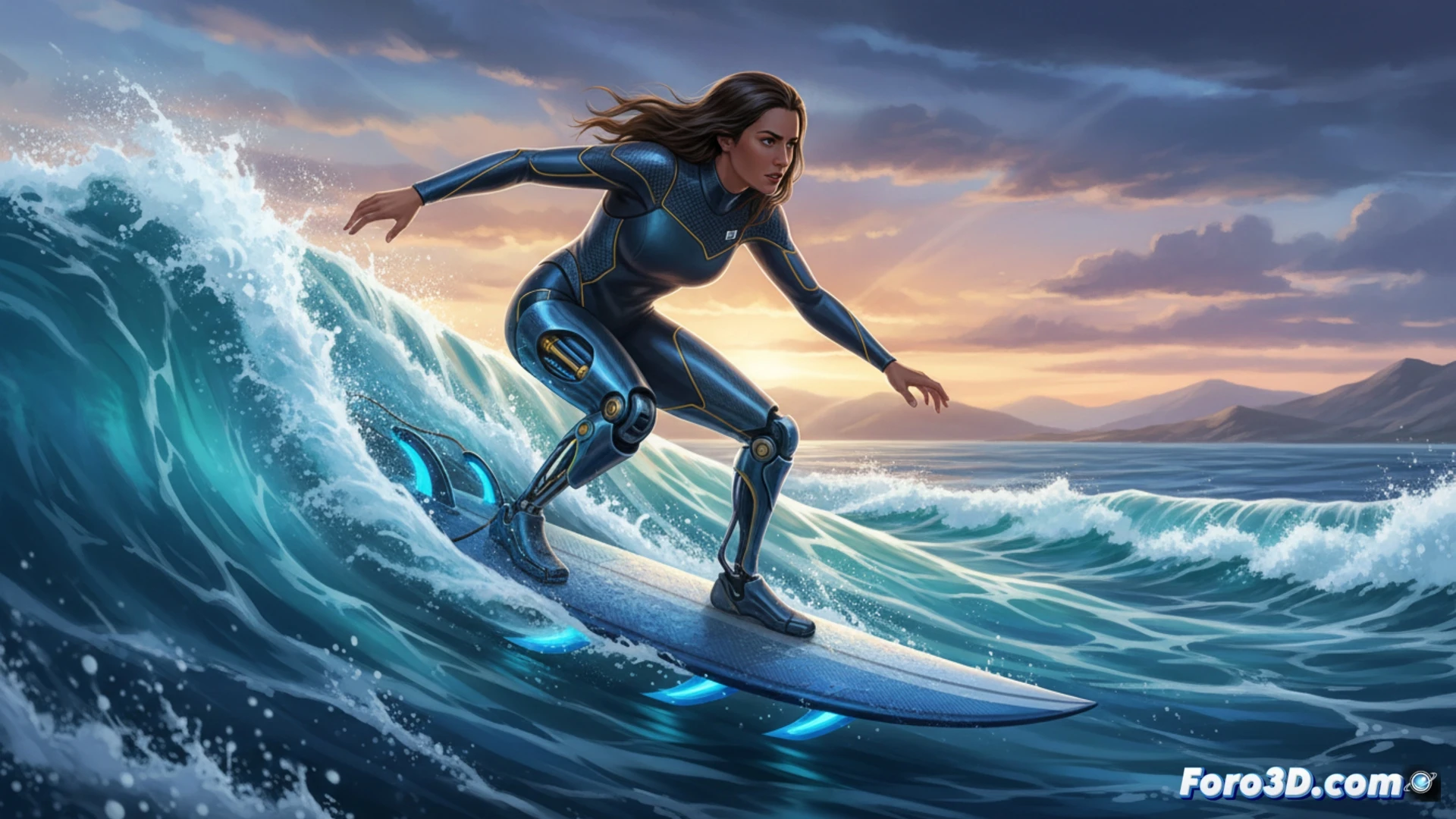 Prótesis de 8 kg y surf: el reto del diseño 3D de alto rendimiento