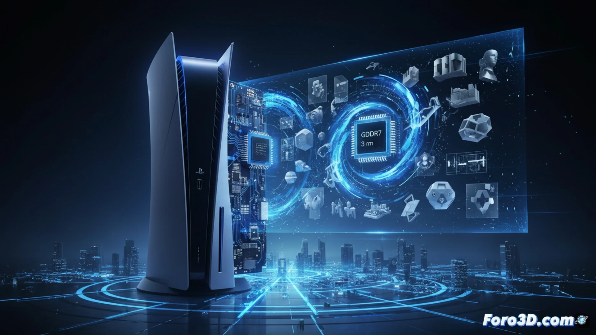 PS6、2028年：GDDR7と3nmがプロフェッショナル3Dに与える影響