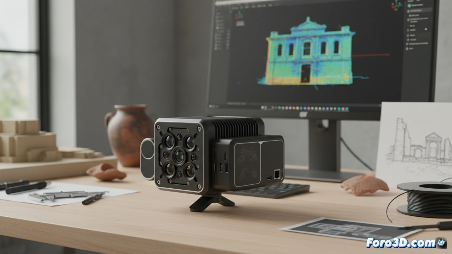 Raven: LiDAR profesional por 2000 dólares, democratizando el escaneo 3D