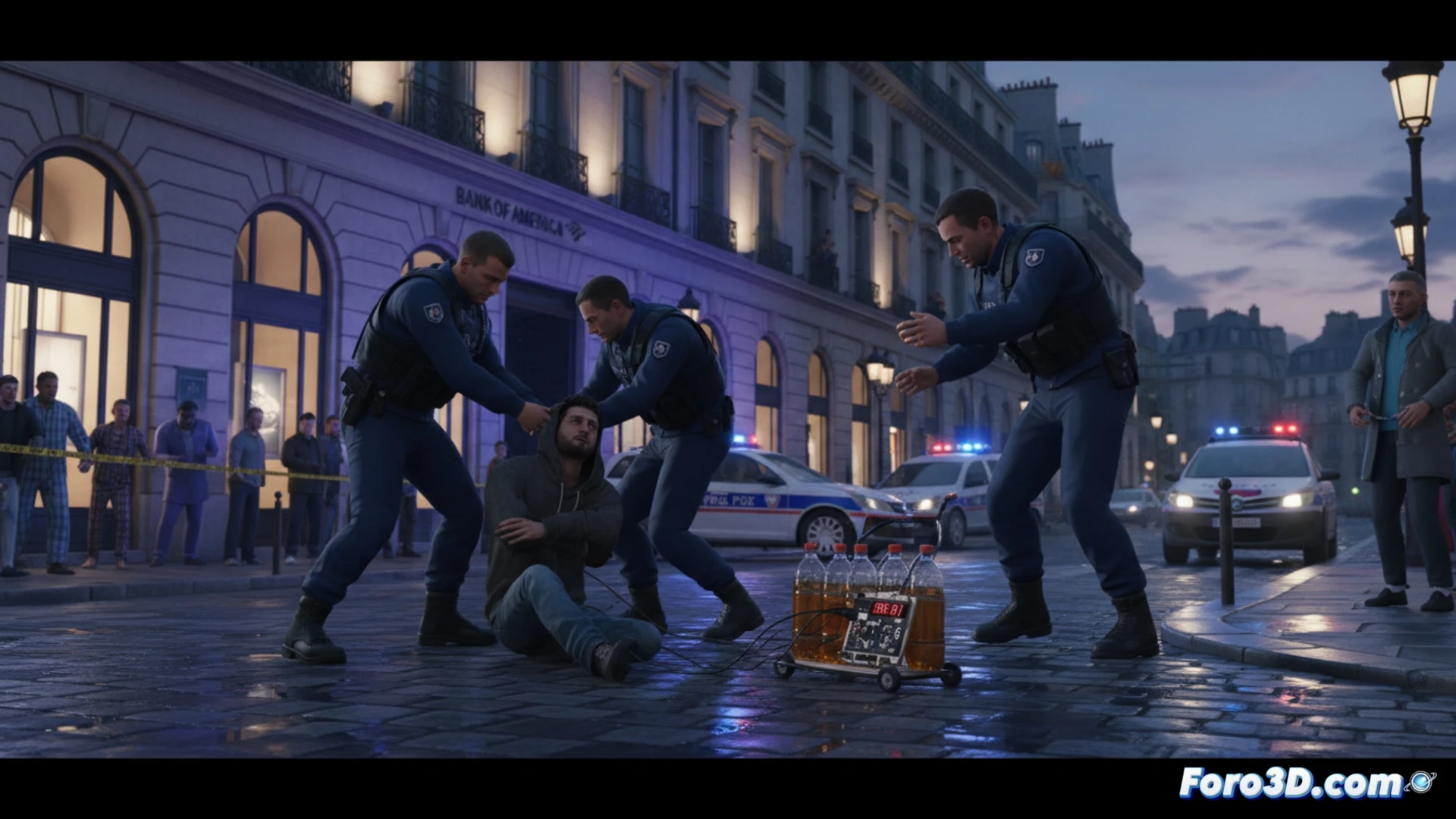 Reconstrucción 3D de un atentado frustrado en París: Análisis Forense Digital