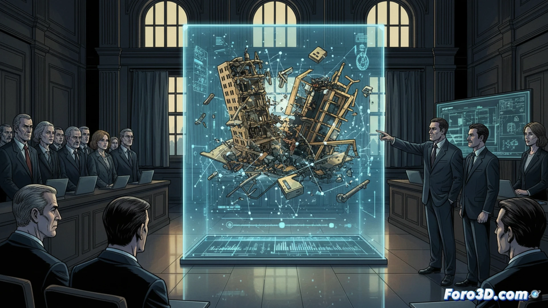 Reconstrucción 3D Forense: Clave en Juicios Complejos