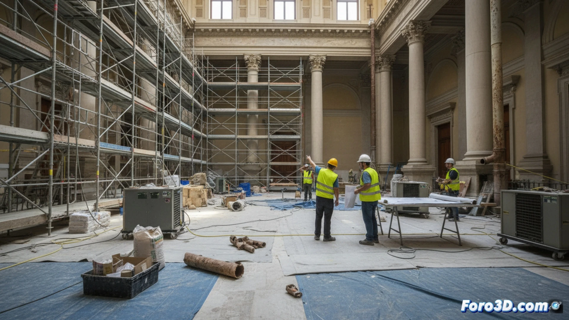 Reforma BNE: presupuesto se multiplica por cuatro tras hallar 117 bajantes defectuosas