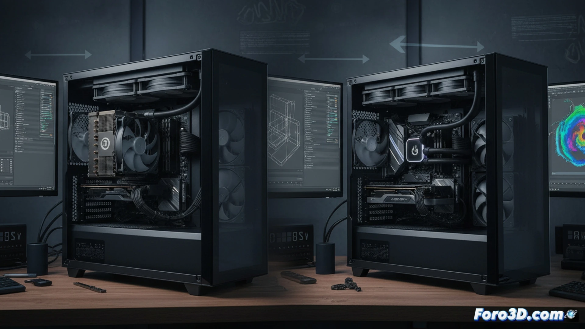 Refrigeración líquida vs aire en estaciones de trabajo 3D