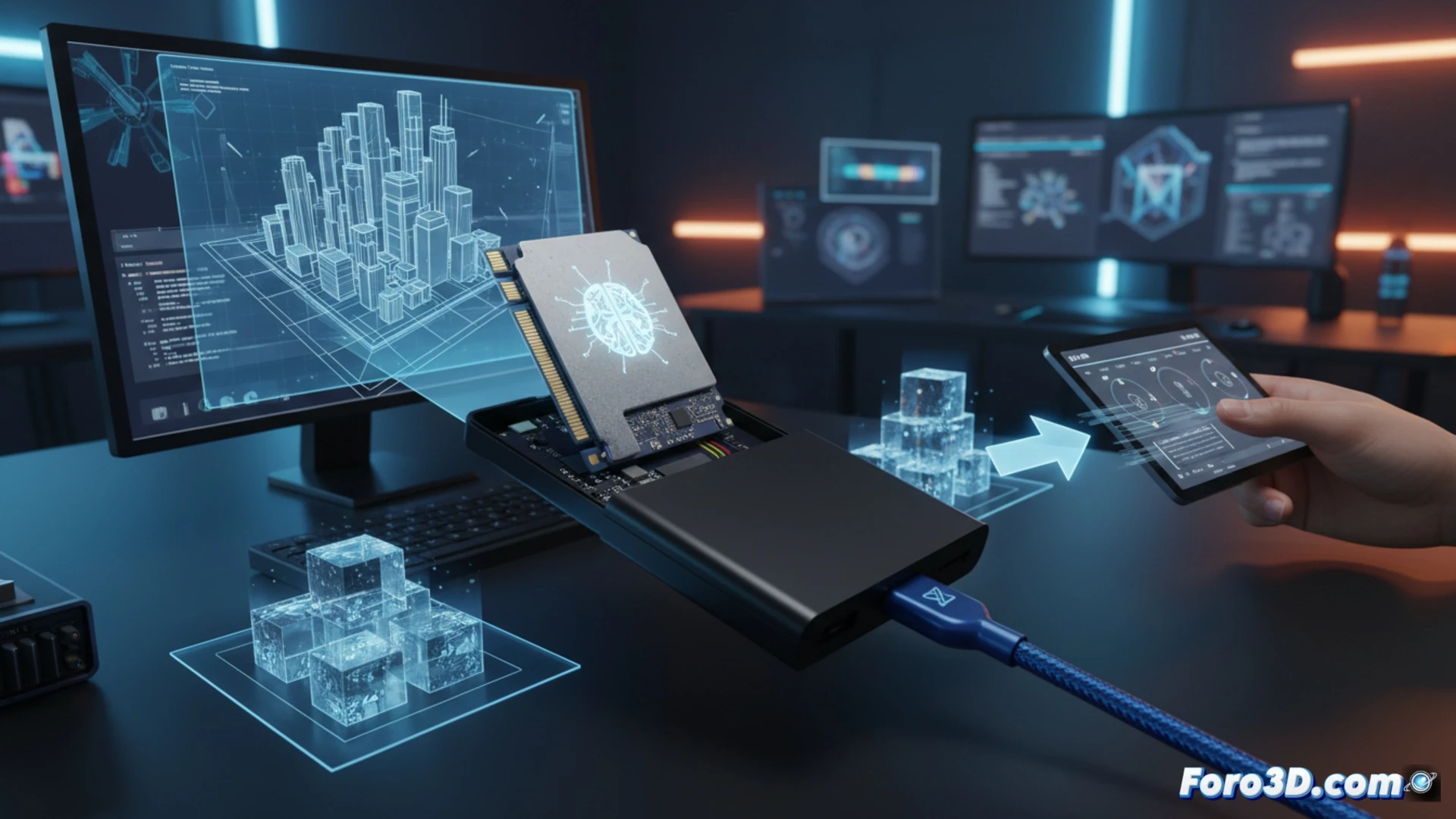 Reutiliza tu SSD antiguo como almacenamiento externo rápido para 3D