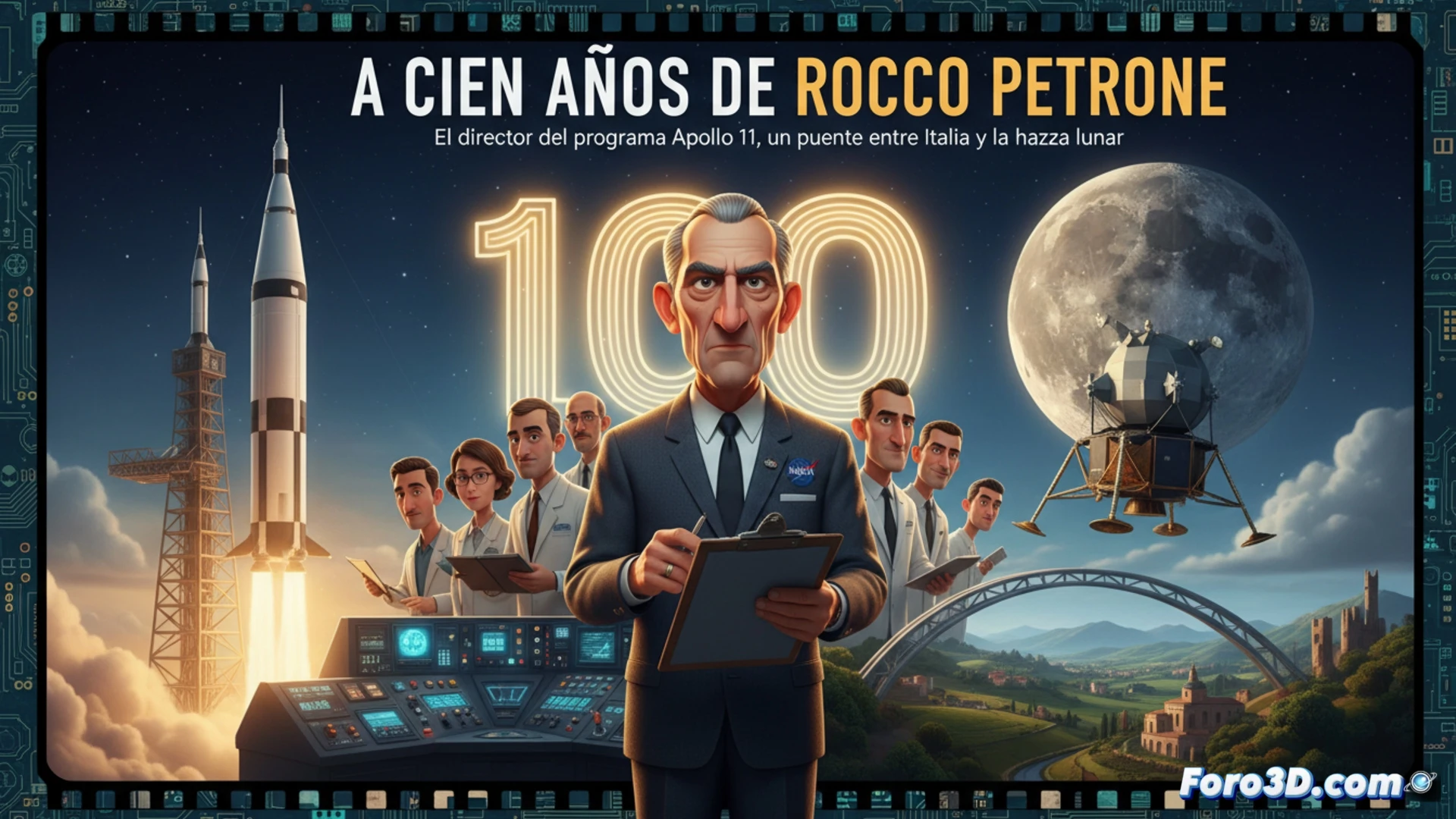 Rocco Petrone y la Visualización del Legado Apollo