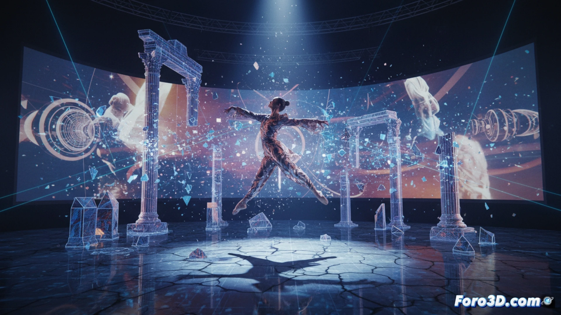 ROM: Danza Contemporánea y Visualización 3D