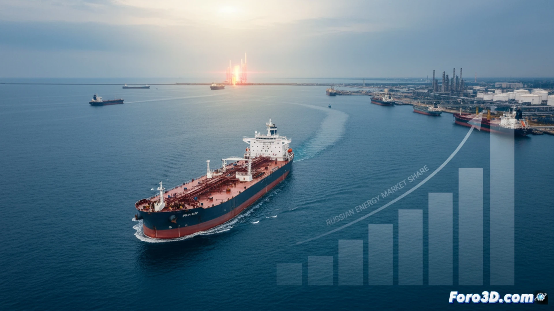Rusia gana terreno en el mercado energético tras el bloqueo de Ormuz