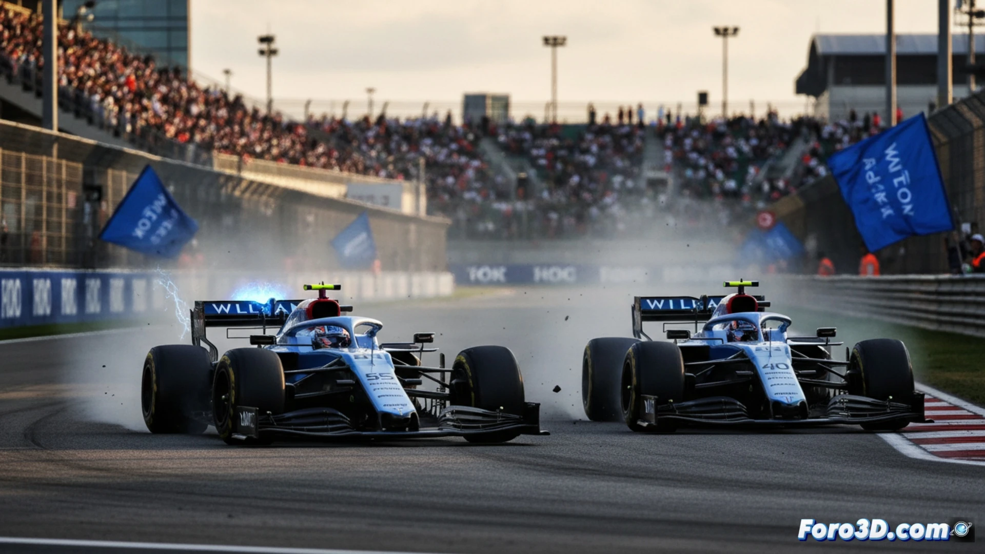 Sainz usa el Overtake y banderas azules para defender noveno puesto