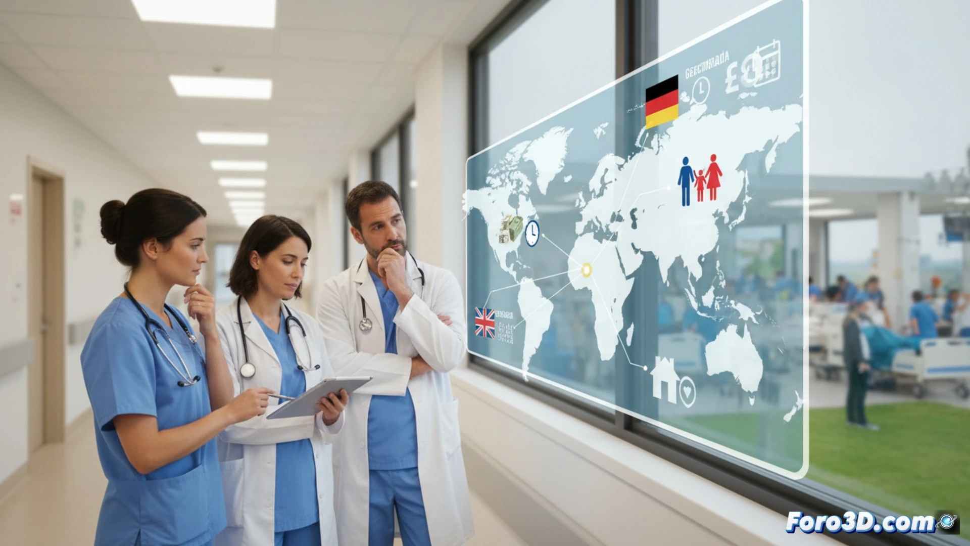 Sanitarios españoles reciben ofertas de Alemania, Francia y Reino Unido