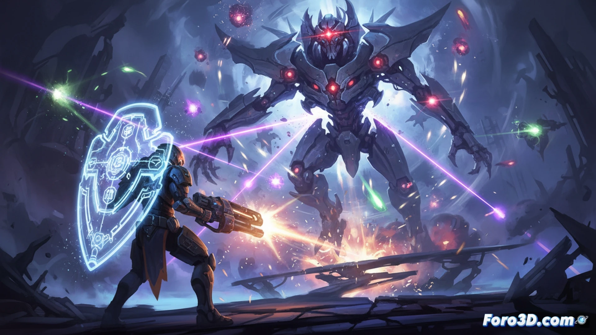 Saros: Cómo un Escudo Ofensivo Redefine el Combate Roguelike