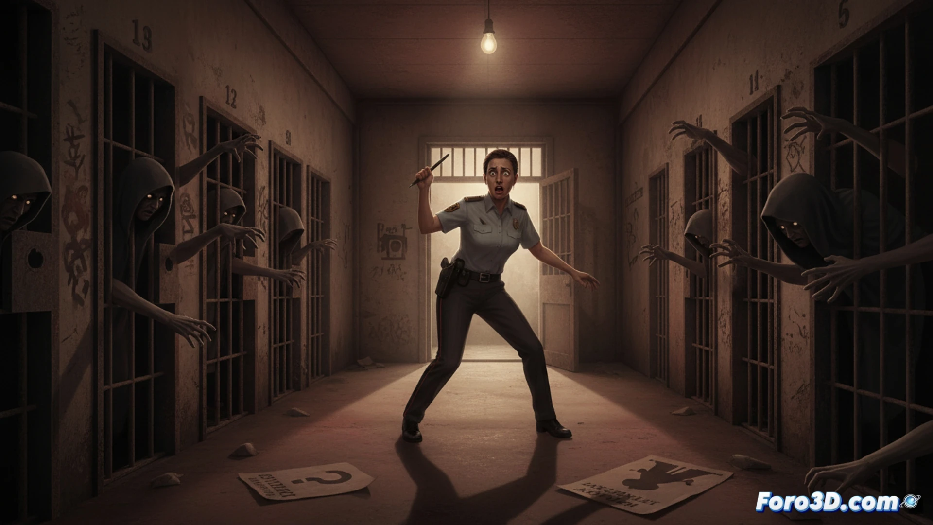 Simulación 3D para proteger a funcionarias de prisiones