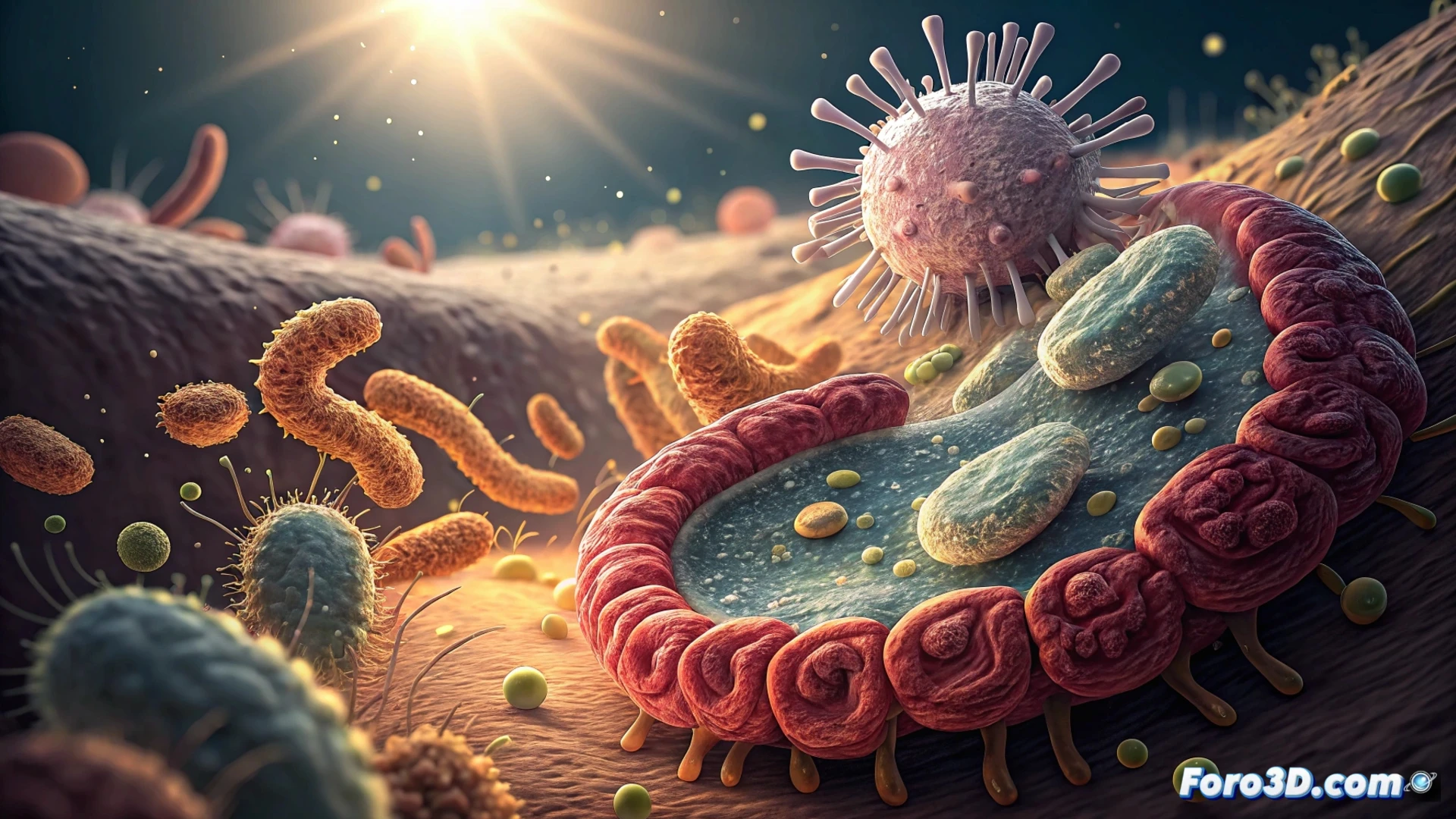 Simulaciones predicen la colonización de probióticos en el intestino