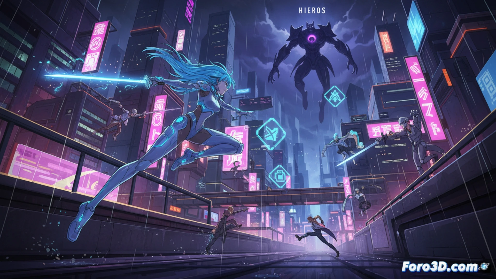 SlashZero: Tráiler y prueba limitada de roguelike ciberpunk