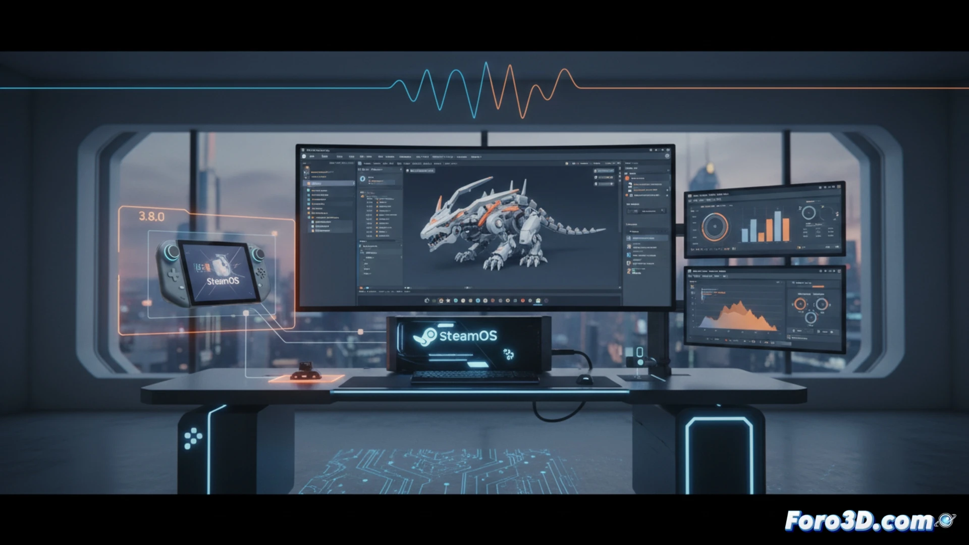 SteamOS 3.8.0: ¿Una base para estaciones de trabajo 3D?
