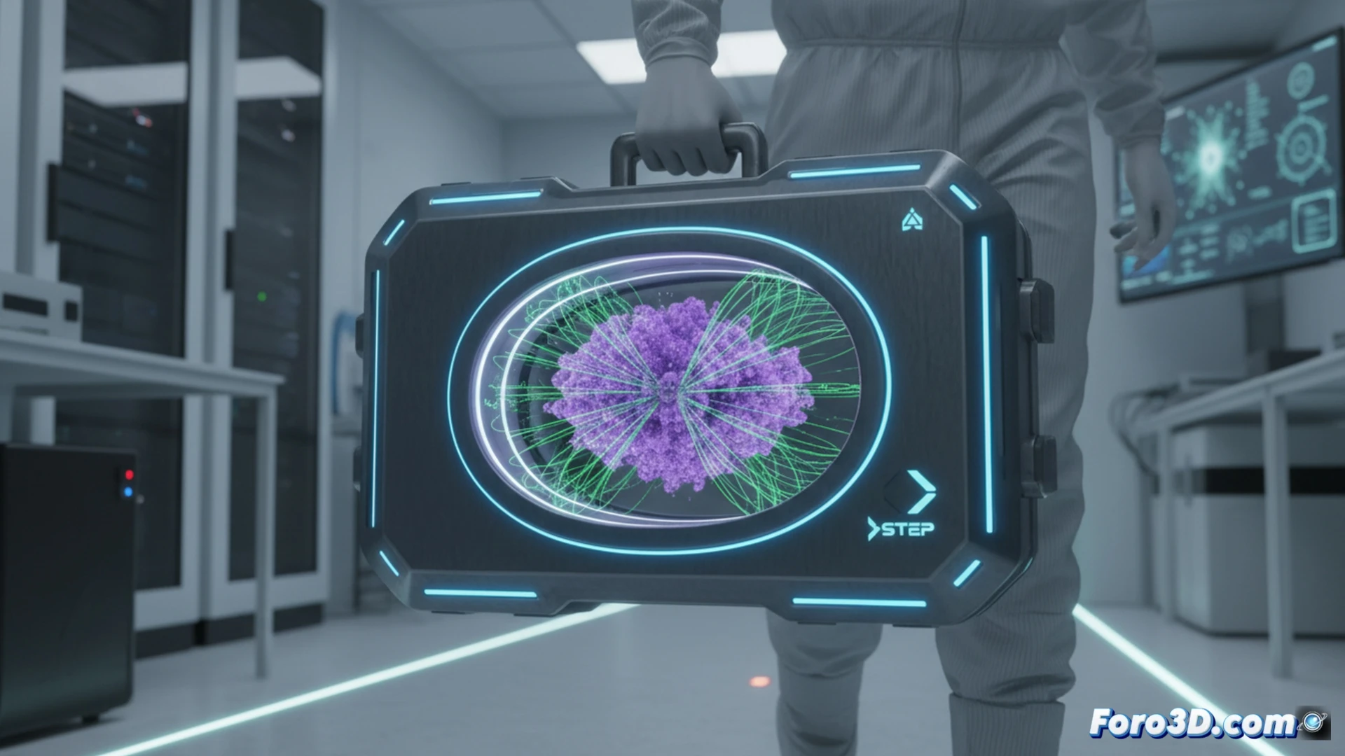 STEP: Transportando antimateria en una maleta magnética