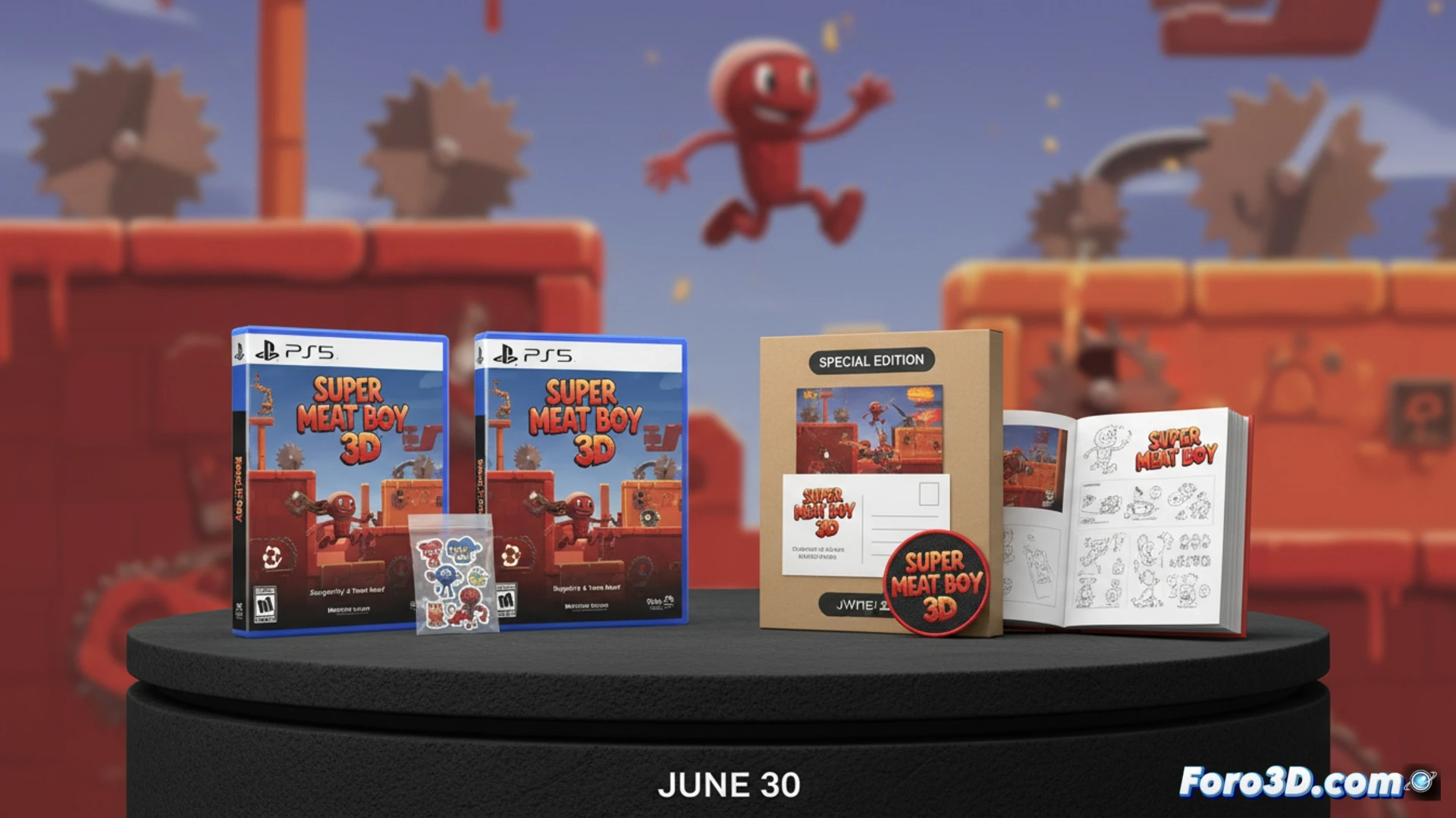 Super Meat Boy 3D anuncia ediciones físicas para PS5 y Switch 2