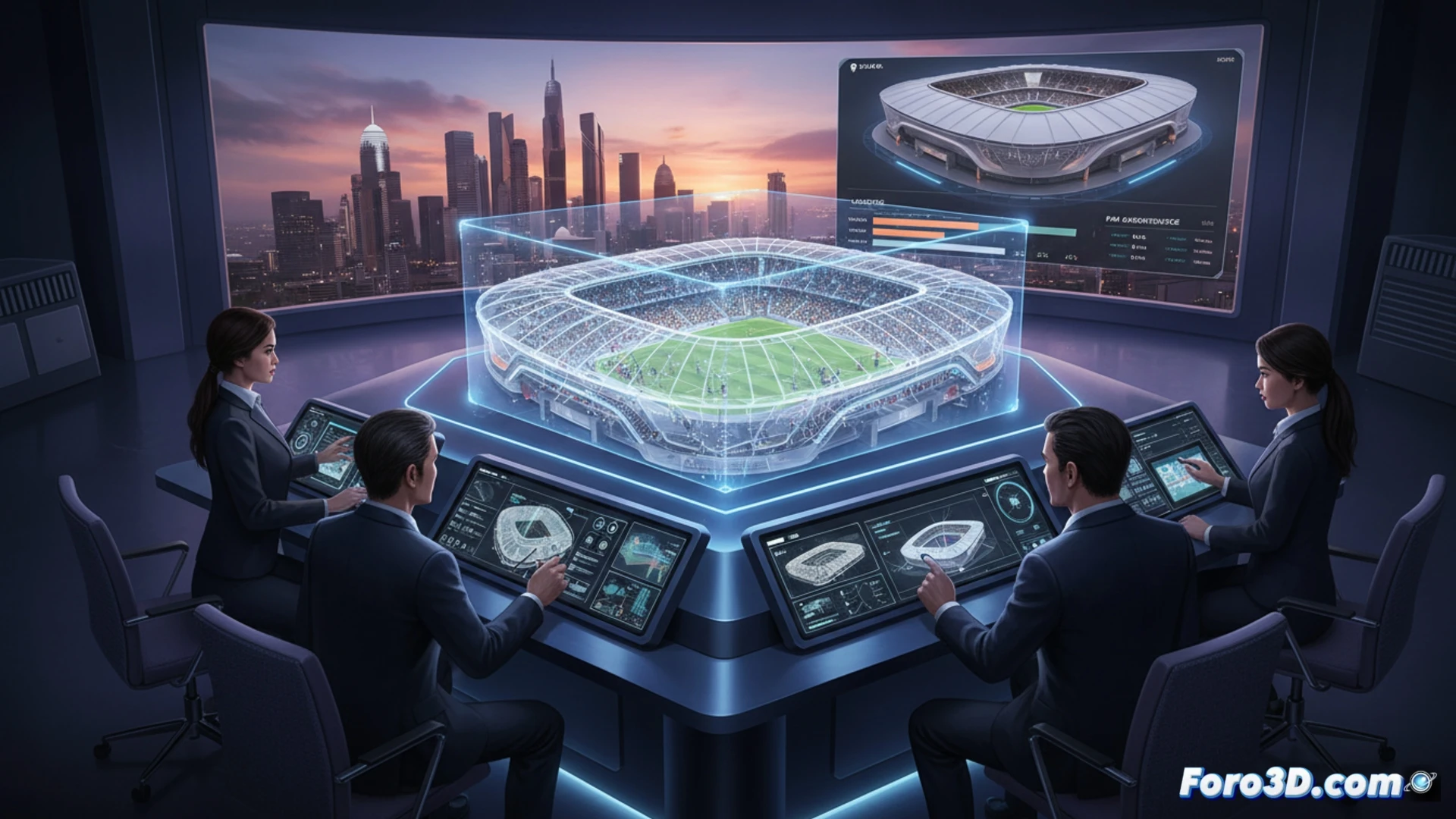 Tecnología 3D clave para decidir sedes deportivas