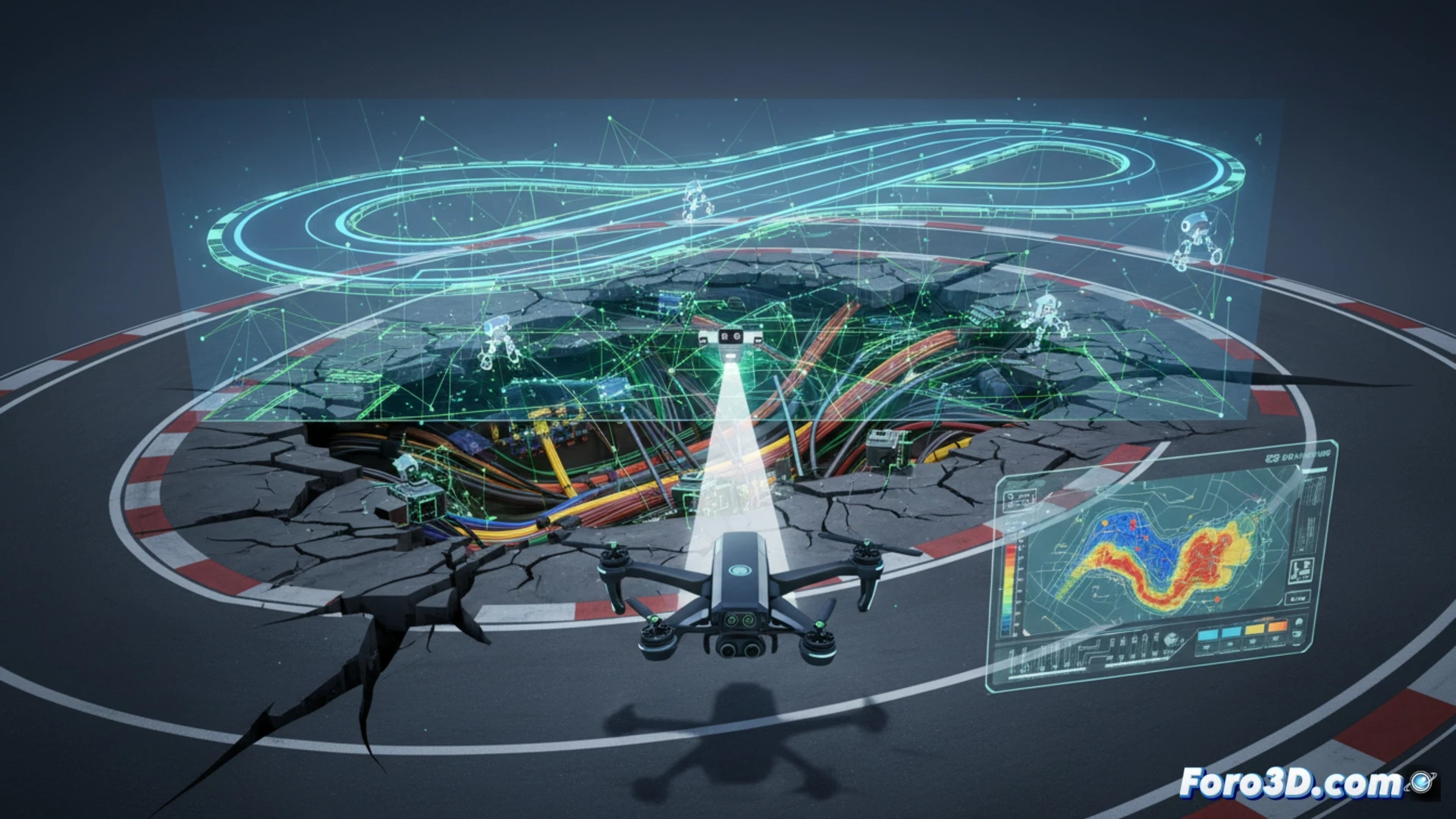 Tecnología 3D, clave para reparar circuitos tras incidentes como el de Brasil