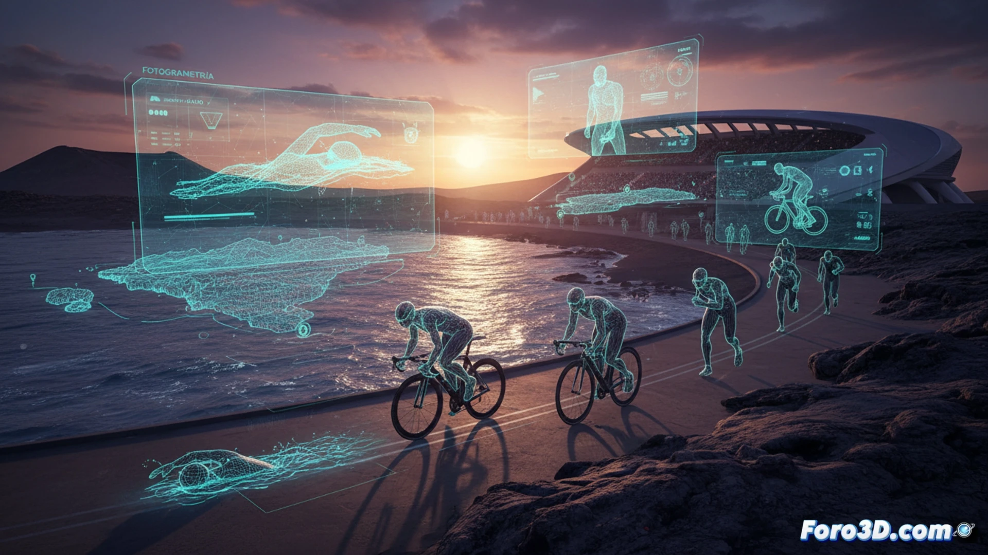 Tecnología 3D en la Copa del Mundo de Triatlón de Lanzarote 2026